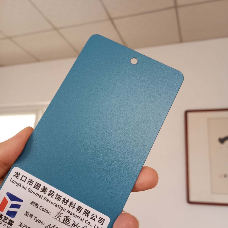 台湾 灰蓝砂纹户内静电喷涂塑粉热固型静电粉末生产厂家